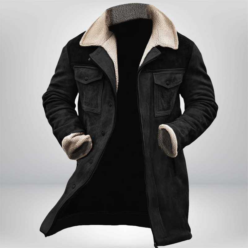 Nashton – Vintage Wintermantel mit Thermofutter