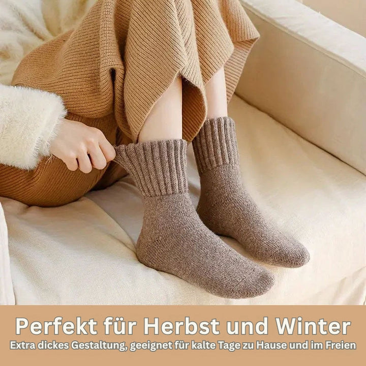 Woolora - Luxus Warme Wollsocken