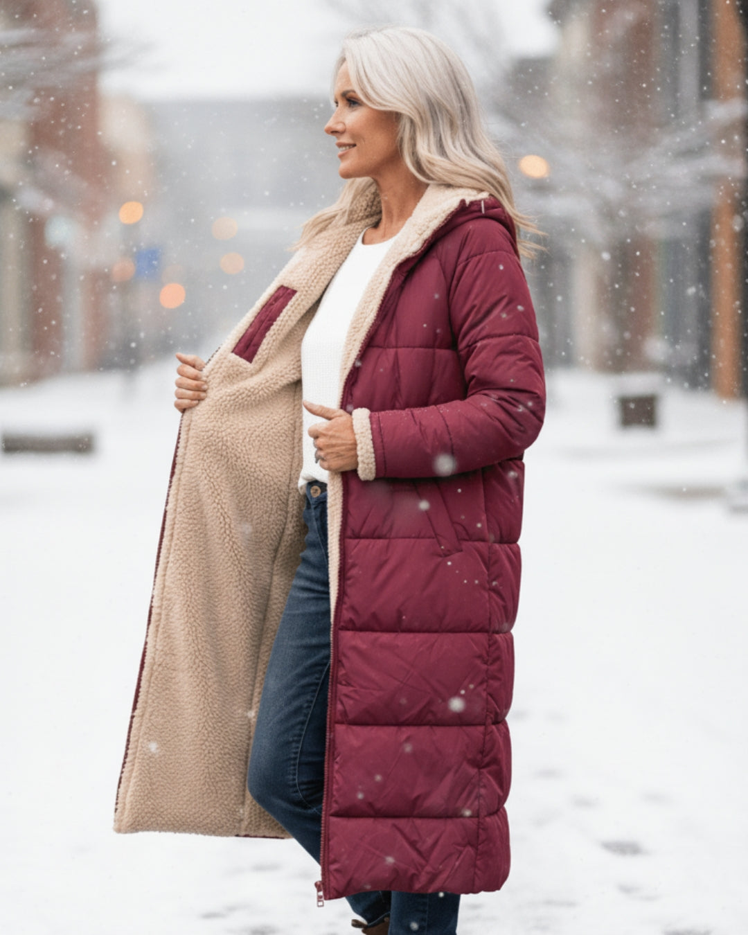 Kiriaki – Sherpa Winter Jacke