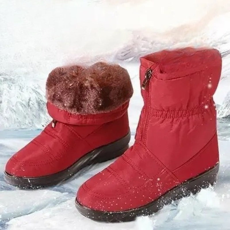 Afonia – Wasserabweisende Schneestiefel Mit Reißverschluss