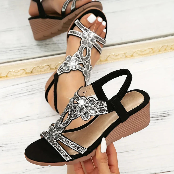 Susan – Orthopädische Keilsandalen