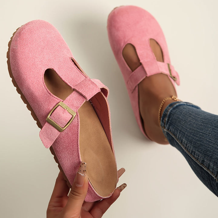 Helane – Bequeme Hausschuh Aus Wildleder