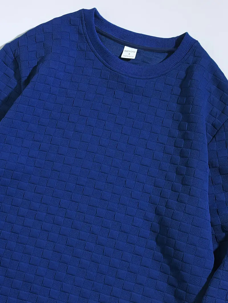 Lister – Lässiger Langärmeliger Karierter Pullover