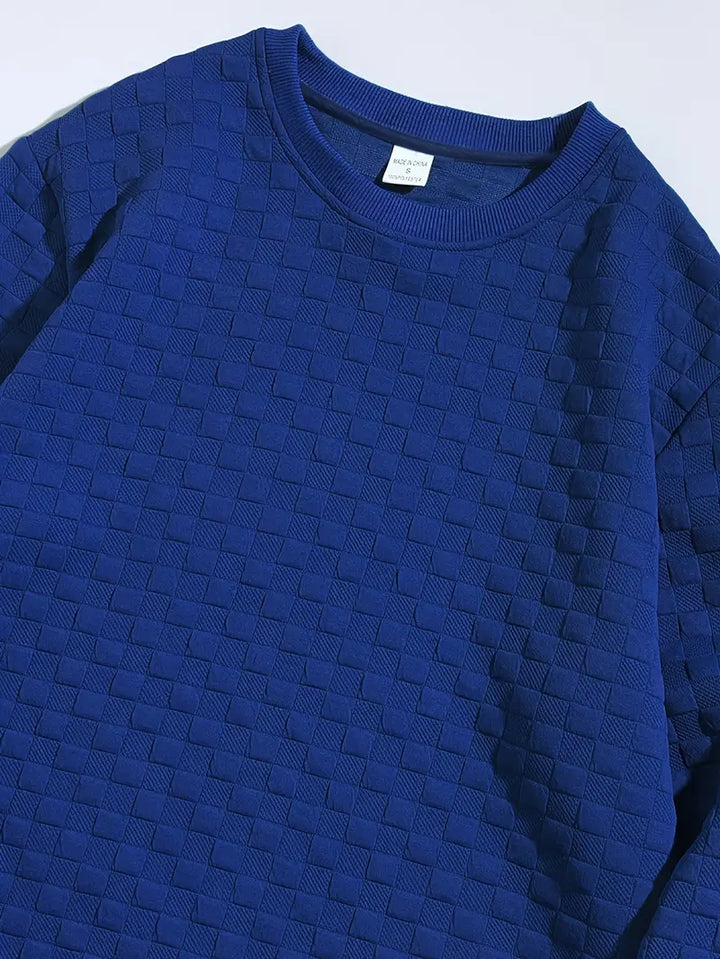 Lister – Lässiger Langärmeliger Karierter Pullover