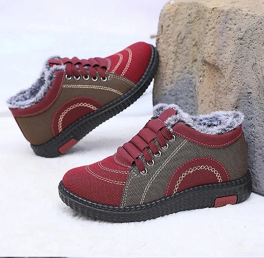 Triss – Winterstiefel Aus Baumwolle Mit Fleece Futter