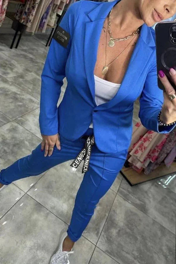 Kseniya - Eleganter Satz Von Blazer Und Hose