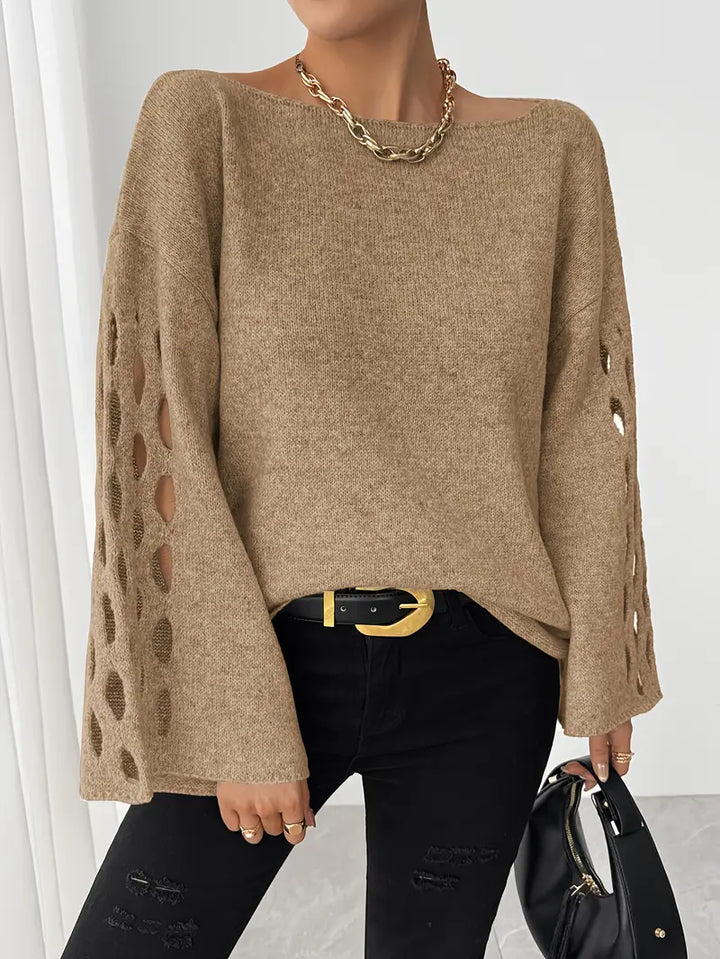 Lanola – Lässiger Pullover Mit Glockenärmeln