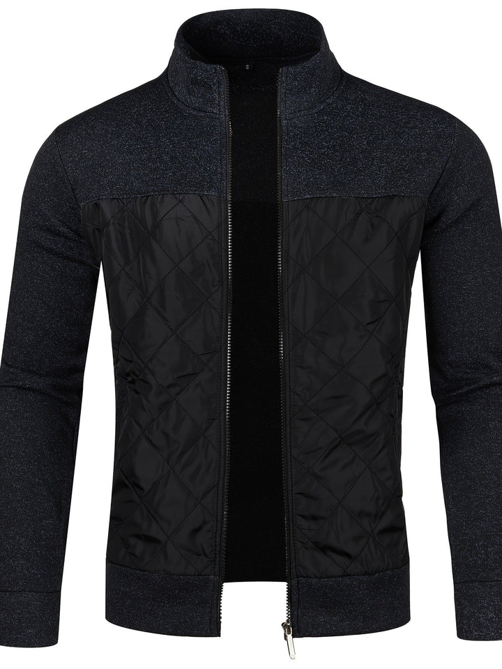 Grzegorz – Langärmelige Strickjacke Mit Reißverschluss