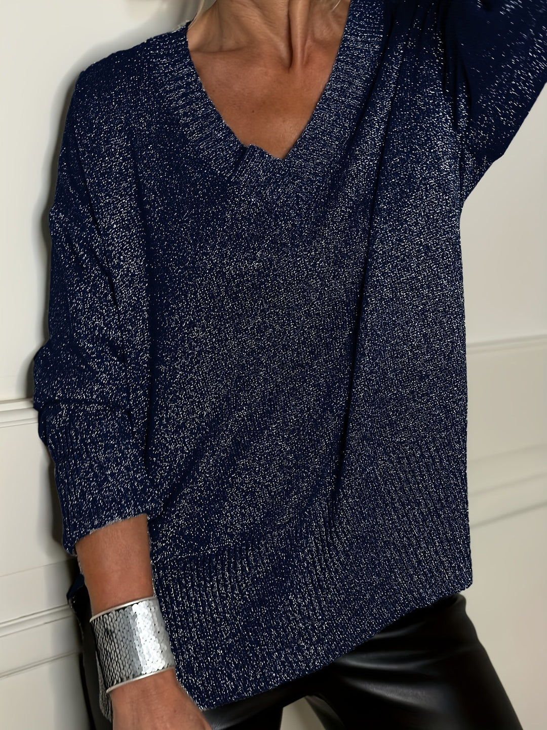 Healy – Strickpullover Mit V-Ausschnitt