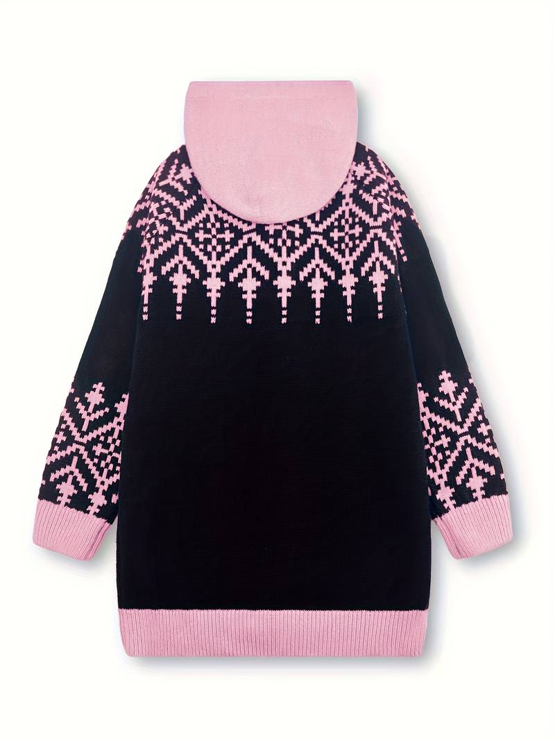 Hadassah - Eleganter Wintermantel Aus Stoff in Oversize Passform