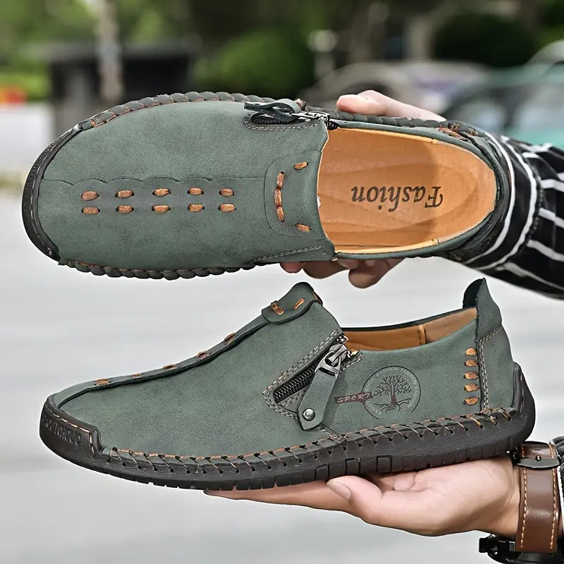 Joesph - Lederschuhe Mit Seitlichem Reißverschluss