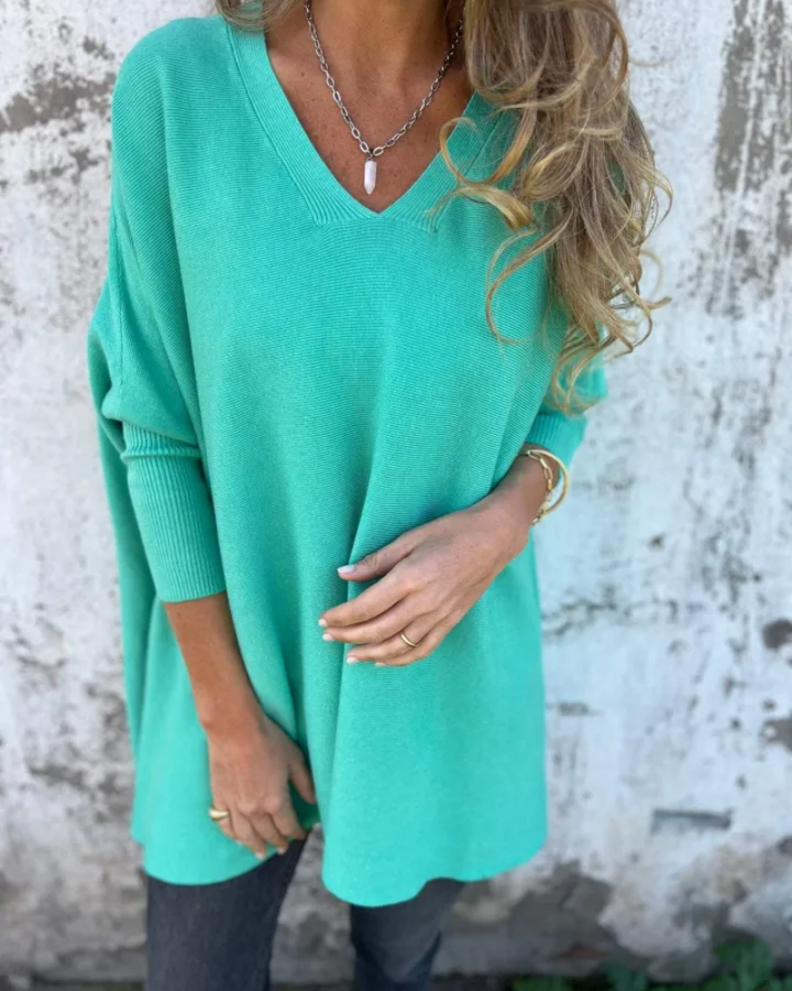 Loes - Boho-Strickoberteil