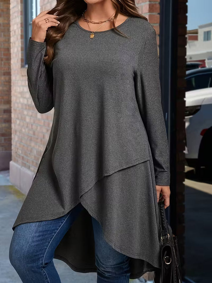 Neasa – Elegantes Langarm-T-Hemd