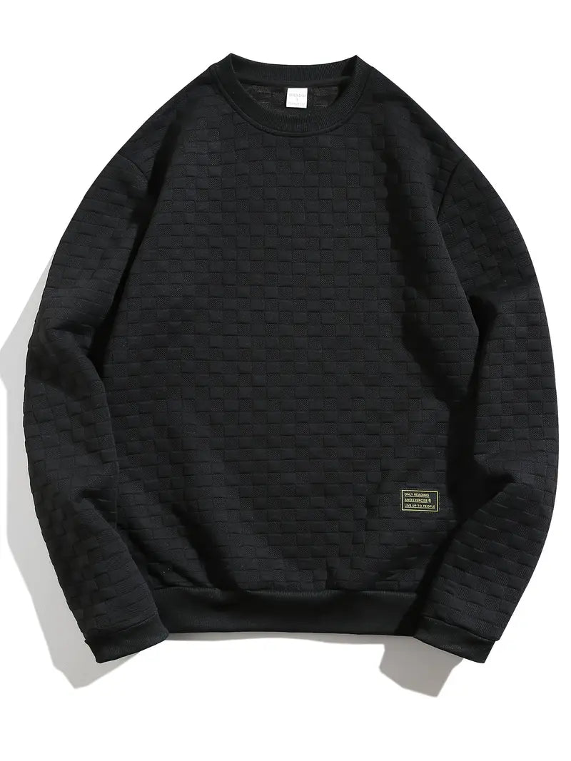 Lister – Lässiger Langärmeliger Karierter Pullover