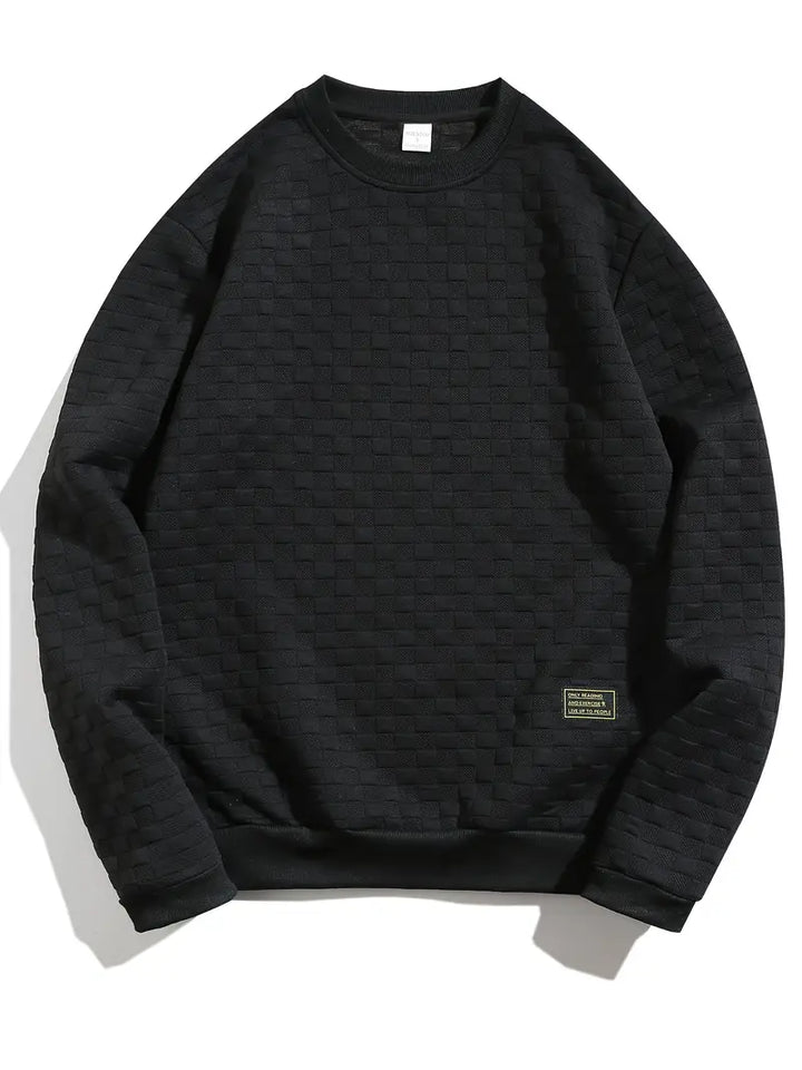 Lister – Lässiger Langärmeliger Karierter Pullover