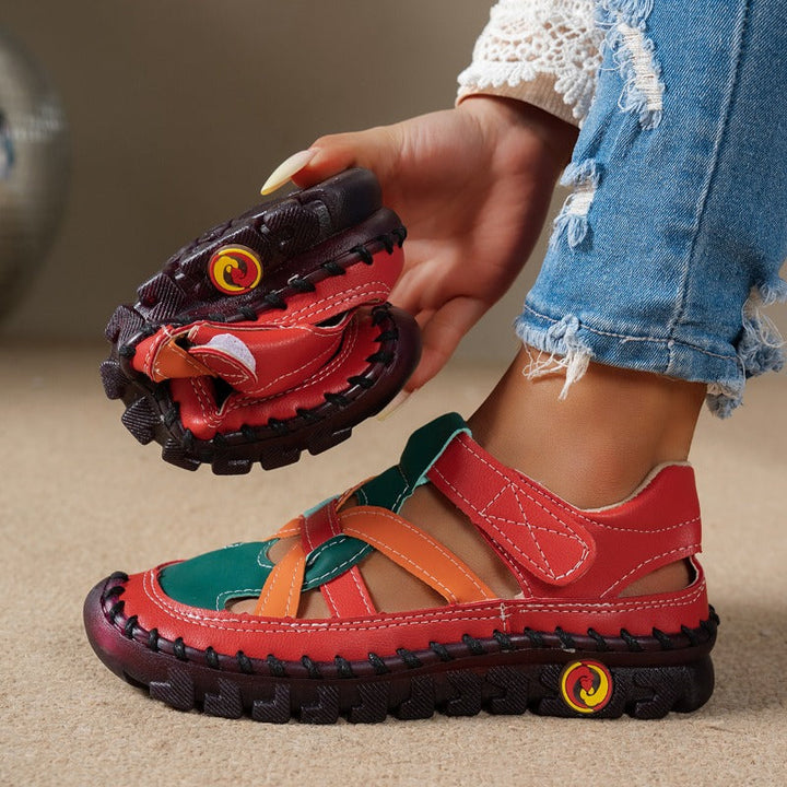 Shehna – Lässige Ledersandalen