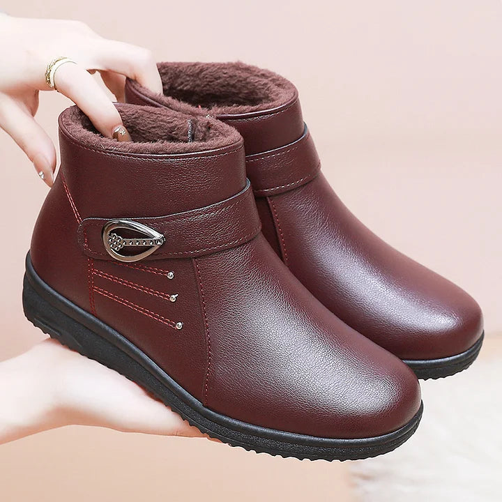 Petruta – Wärme Stiefeletten Aus Wildleder