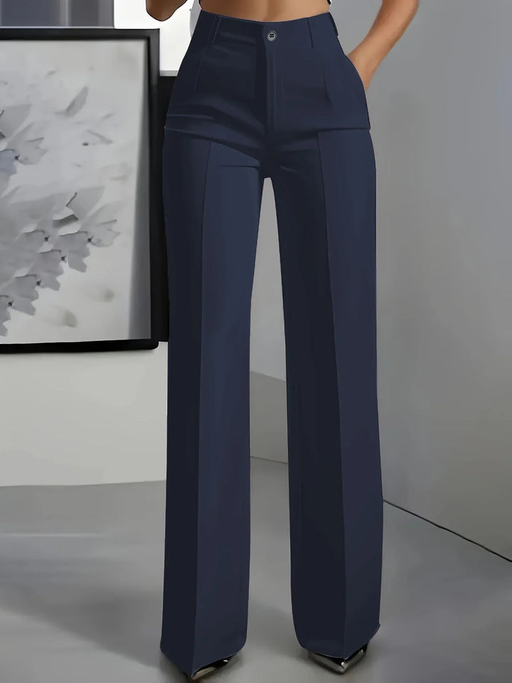 Hodit - Stylische Stretch Hose Mit Hoher Taille