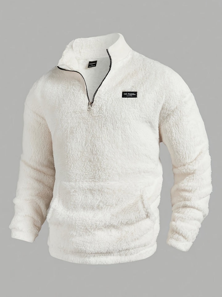 Kamil – Fleece Pullover Mit Halbem Reißverschluss