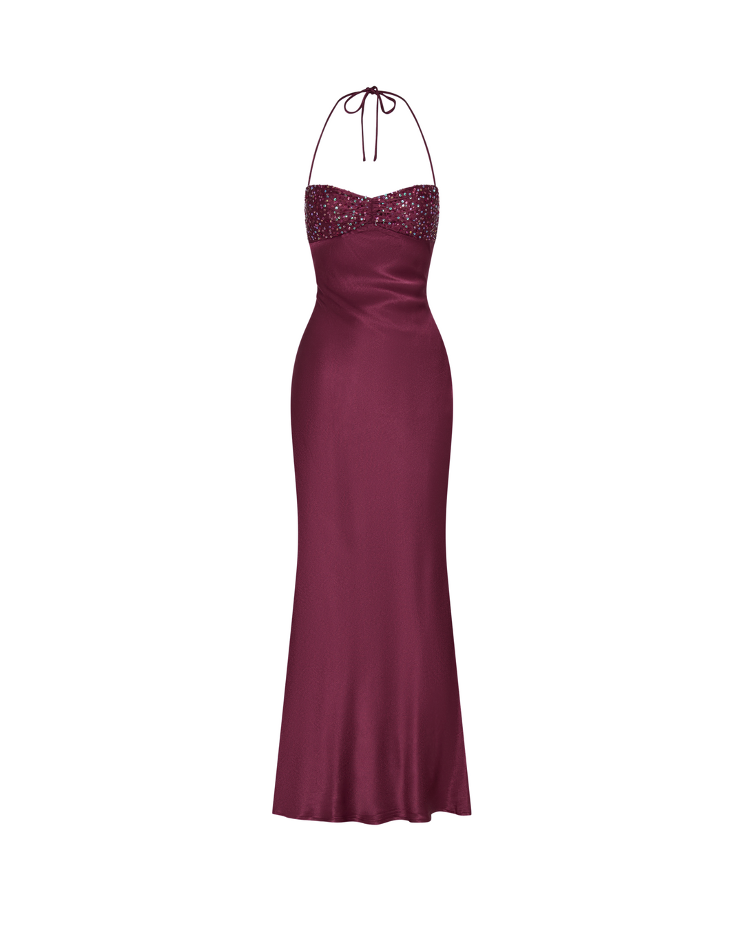 Nilysha – Elegantes, ärmelloses Maxikleid