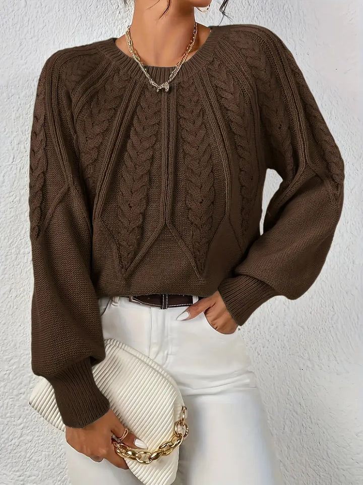 Özden – Eleganter Langarm Pullover