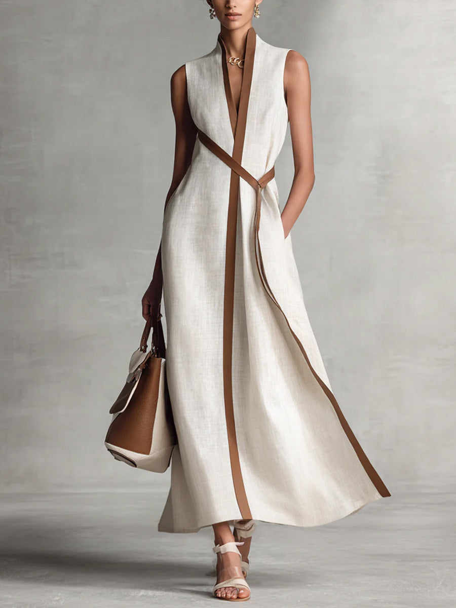 Hirusha - Leichtes Leinen Kleid
