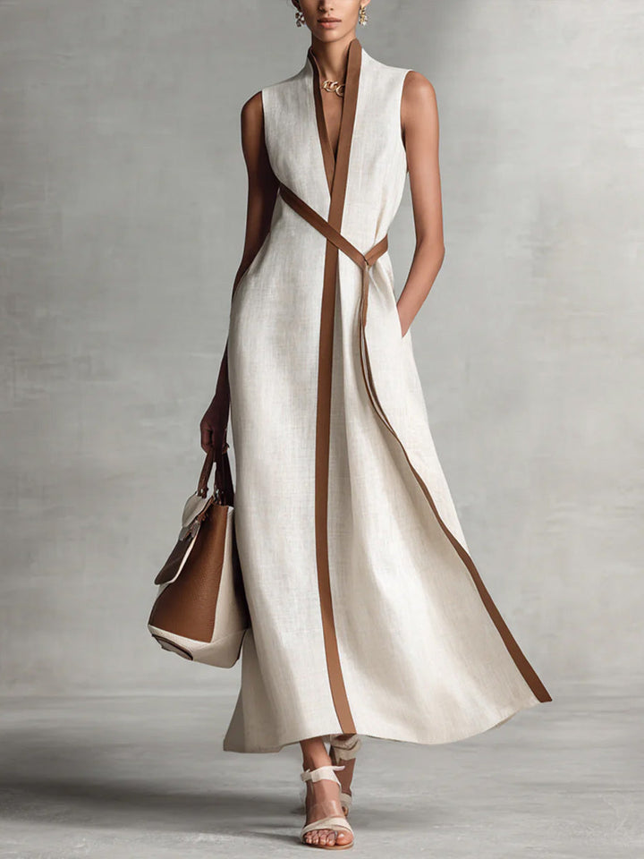 Hirusha - Leichtes Leinen Kleid