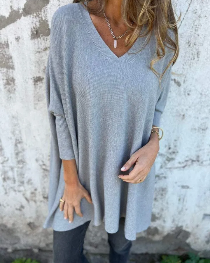 Loes - Boho-Strickoberteil