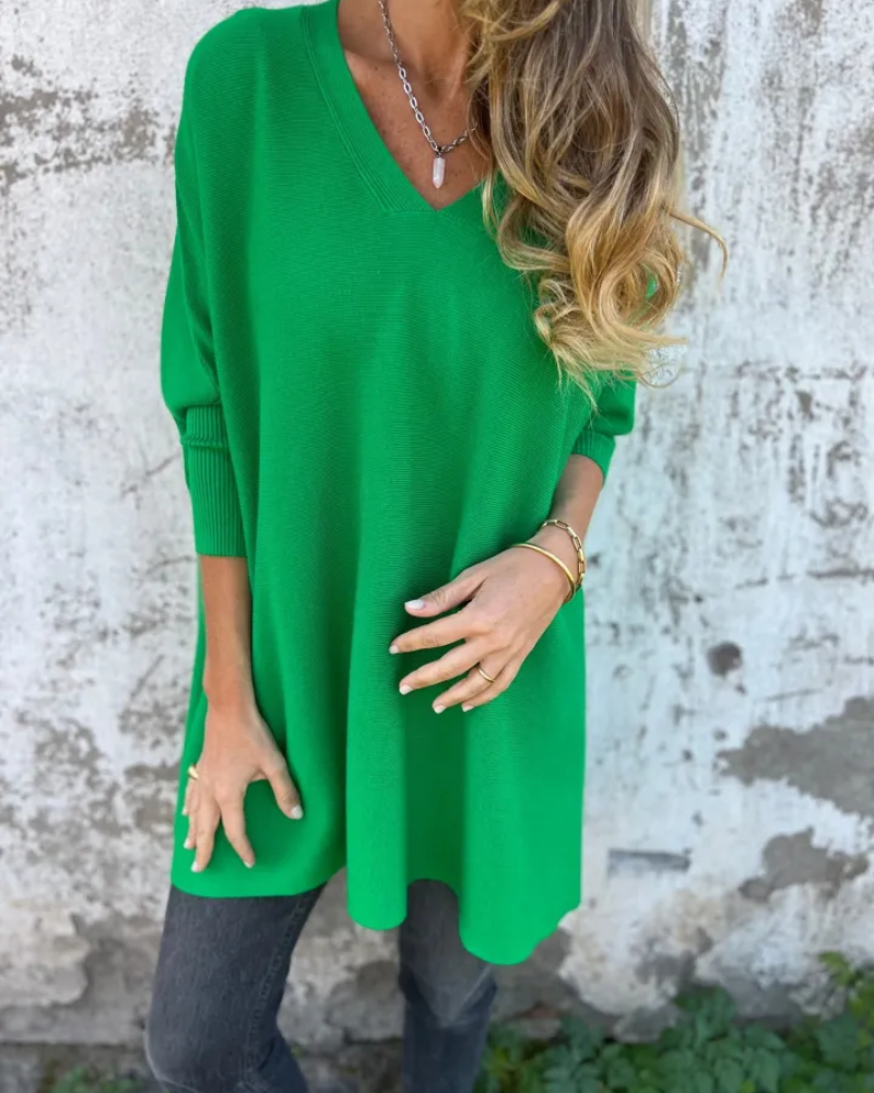 Loes - Boho-Strickoberteil