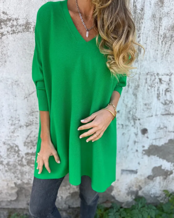 Loes - Boho-Strickoberteil