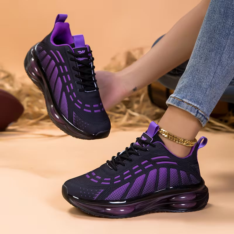 Nasyma – Sneaker Mit Farbverlauf Einsätzen Und Klobigen Sohlen