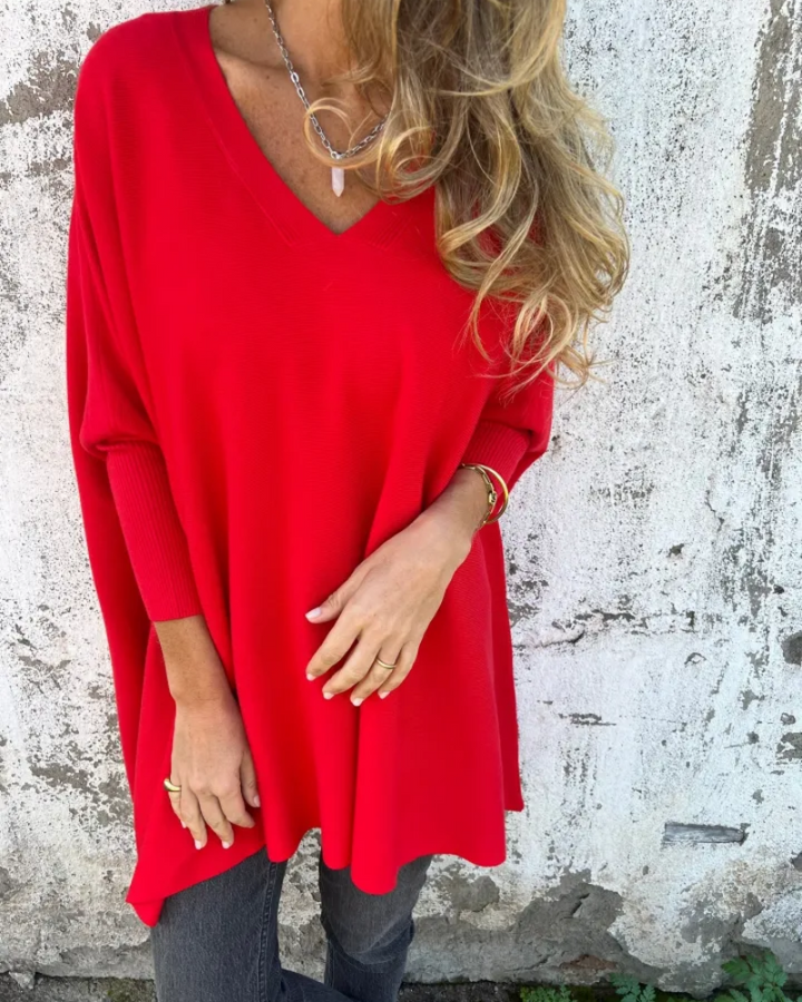 Loes - Boho-Strickoberteil