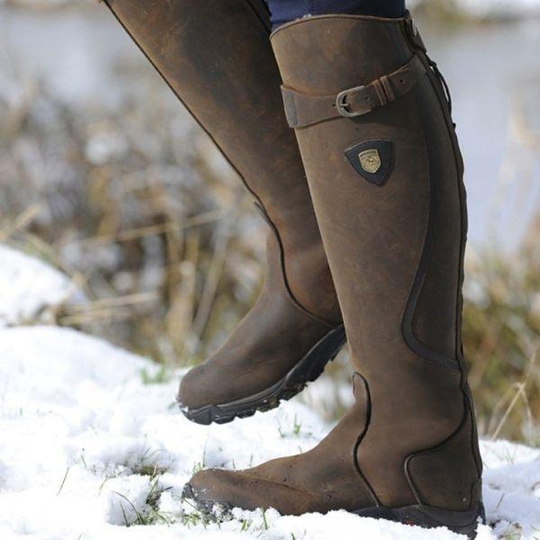 Keshia – Wasserdichte Lederstiefel