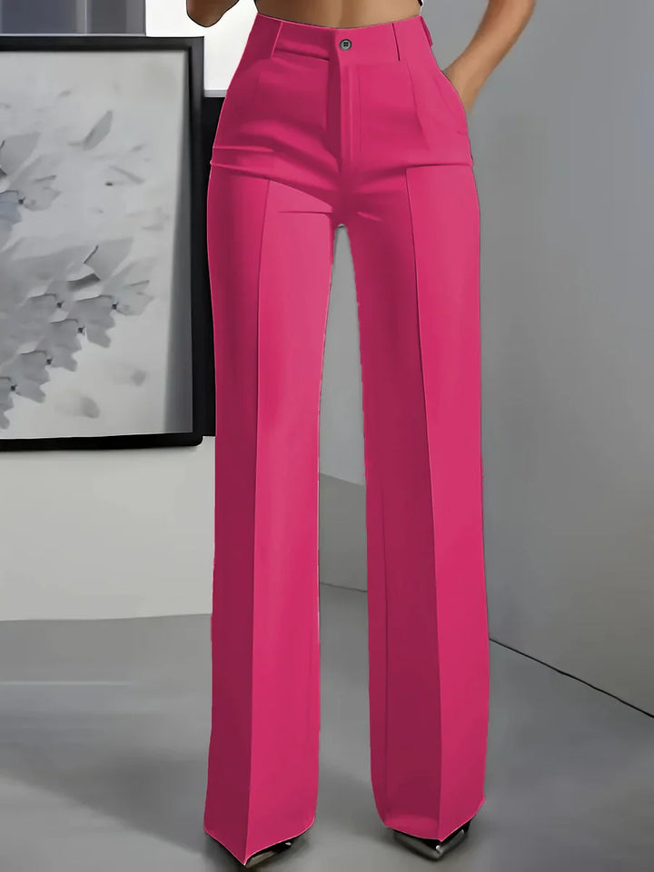 Hodit - Stylische Stretch Hose Mit Hoher Taille