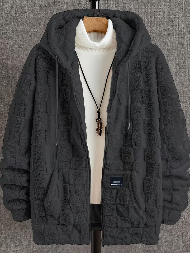Karun – Fleece-kapuzenjacke MIT Reißverschluss