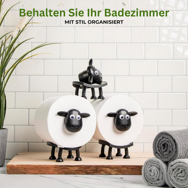 ToiletSheep - Toilettenpapierhalter in Schafform