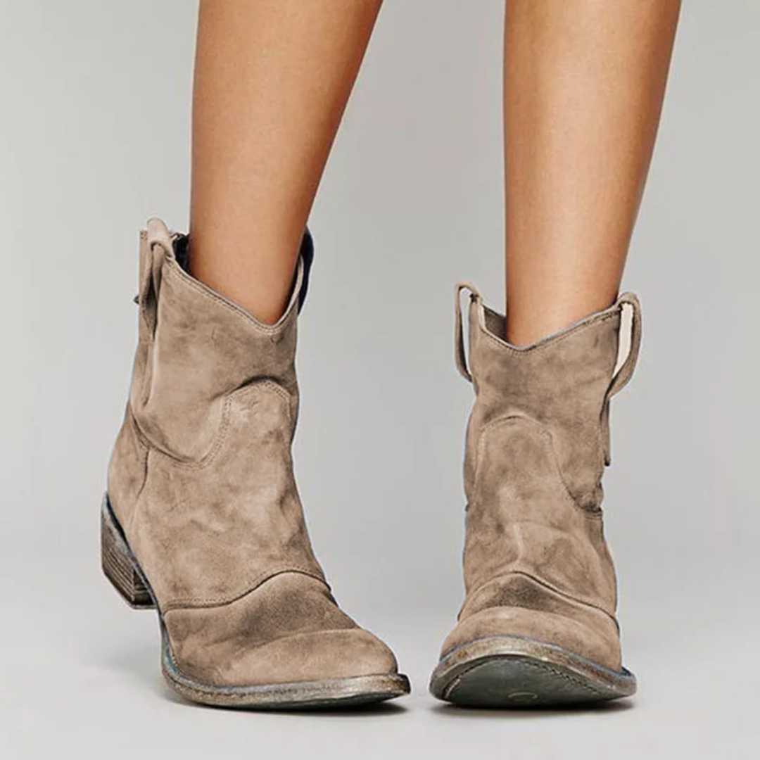Noyara – Elegante Stiefeletten Aus Wildleder