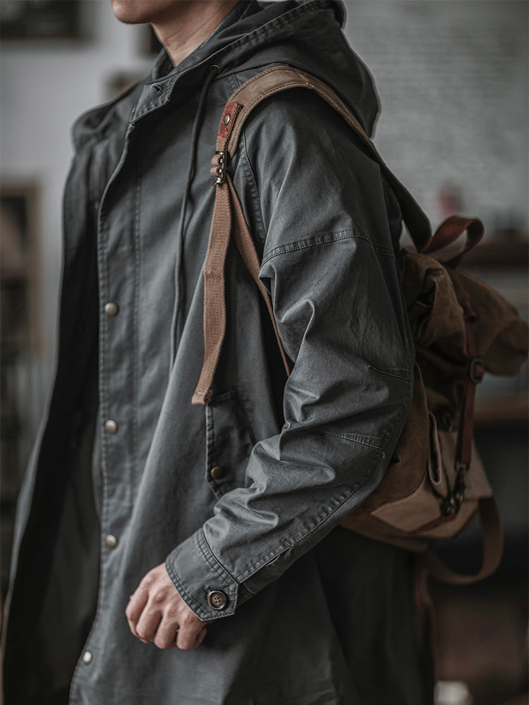 Engelbert – Winddichte Jacke Mit Kapuze Und Fischschwanz