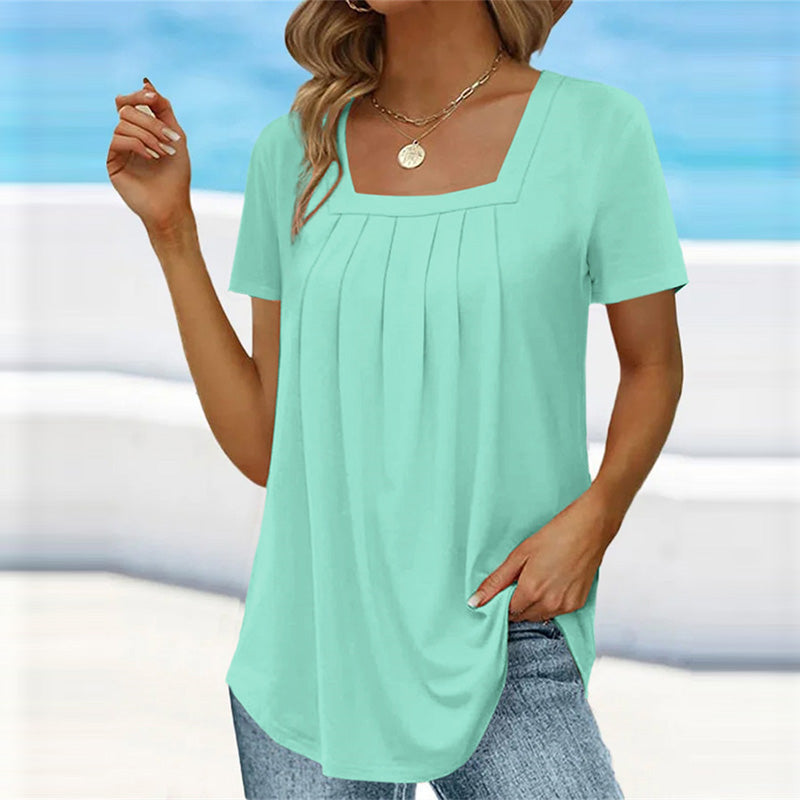 Aracely - Faltenbluse