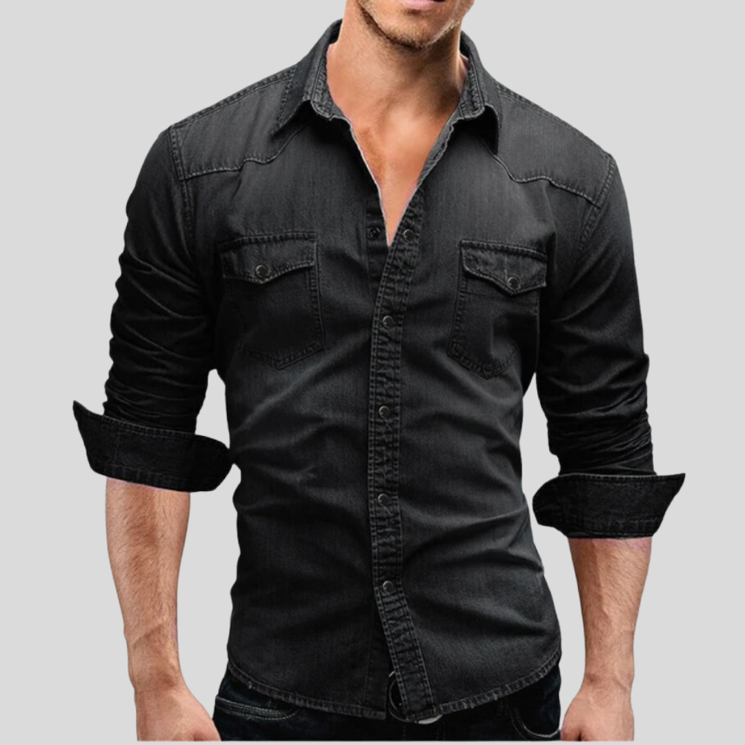 Macewan – Stilvolles Jeans Hemd