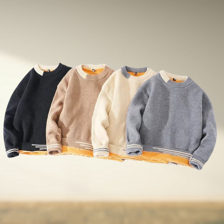 Yashar – Rundhals Strickpullover