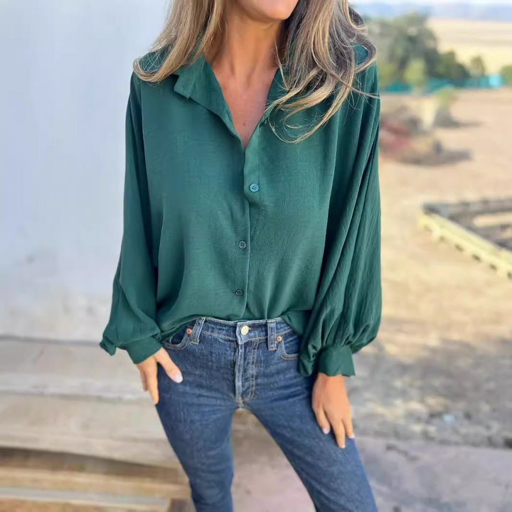 Leilani – Elegante Übergröße Bluse