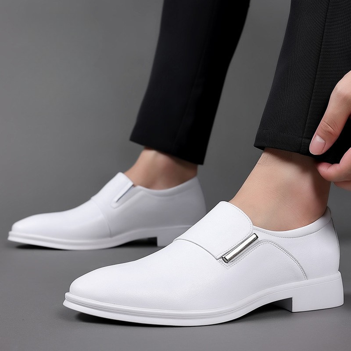 Hader – Leder-Loafer Mit Spitzer Zehenpartie