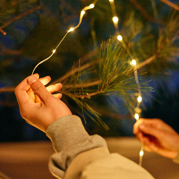 CampGlow - Aufrollbare Lichterkette