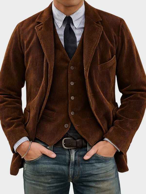 Gunnar – Cord Blazer Und Weste