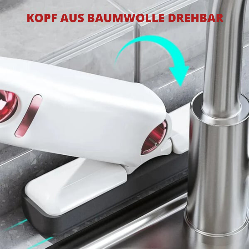 CleanSnap – Faltbarer  Handwaschbarer Mini-Mopp