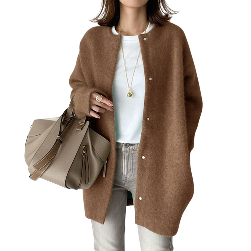 Genevia - Eleganter Strick Strickjacke