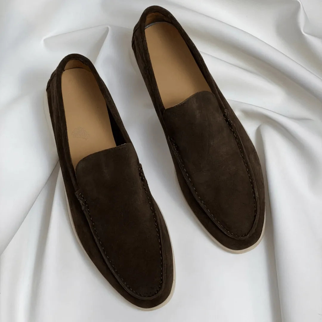 Isaiah – Rutschfeste Loafer Aus Leder