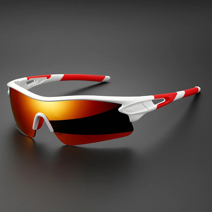 VeloShade – Verspiegelte Rundum Schützende Sport Fahrradsonnenbrille