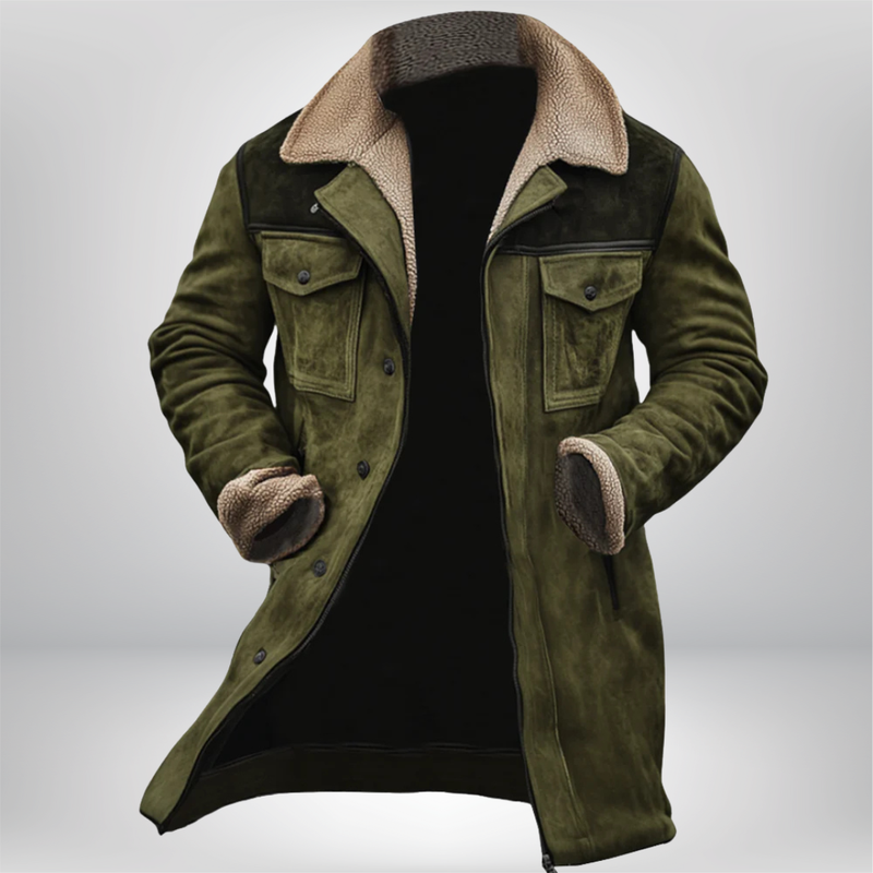 Nashton – Vintage Wintermantel mit Thermofutter